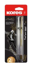 Kores kuličkové gelové pero K11 Pen Metallic, šíře M-1 mm - zlatá a stříbrná