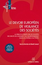 La directive sur le devoir de vigilance des sociétés