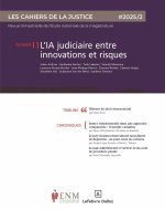 Les Cahiers de la justice 2/2025