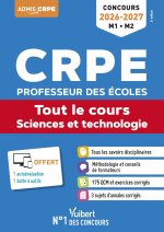 CRPE 2026-2027 - Sciences et technologie - Epreuve écrite (M1 et M2)