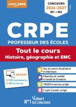 CRPE 2026-2027 - Histoire, géographie et EMC - Epreuve écrite (M1 et M2)