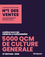 5000 QCM de culture générale 2025-2026