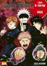 Jujutsu Kaisen - Livre de coloriage Rouge