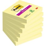 Karteczki samoprzylepne Super Sticky żółte 76x76mm 1x90szt.