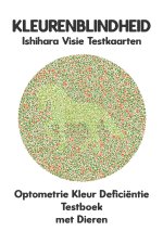 KLEURENBLINDHEID Ishihara Visie Testkaarten Optometrie Kleur Deficientie Testboek met Dieren