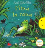 Mina la rana. Muovi tira scorri