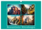 Romantische Ritterburgen (Wandkalender 2026 DIN A3 quer), CALVENDO Monatskalender