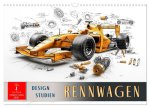 Rennwagen - Design Studien (Wandkalender 2026 DIN A3 quer), CALVENDO Monatskalender