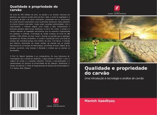 Qualidade e propriedade do carv?o
