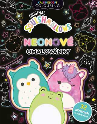 Squishmallows - Neonové omalovánky (Brožovaná)
