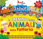trenino degli animali della fattoria