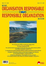 Revue de l'organisation responsable n°4 Volume 19