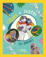 Animali. Colora + scopri