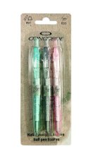 Kuličkové pero CONCORDE EcoPen 0,5mm - 3ks