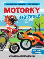 Motorky na ceste panoráma