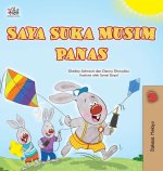 I Love Summer (Malay Children's Book)
