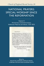 National Prayers: Special Worship Since the Reformation