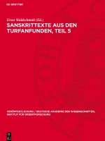 Sanskrittexte aus den Turfanfunden, Teil 5