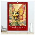 Tiercharaktere - Witzig und bezaubernd (hochwertiger Premium Wandkalender 2026 DIN A2 hoch), Kunstdruck in Hochglanz