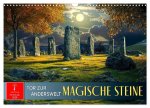 Magische Steine - Tor zur Anderswelt (Wandkalender 2026 DIN A3 quer), CALVENDO Monatskalender