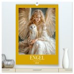 Engel - Lichtvolle Wesen (hochwertiger Premium Wandkalender 2026 DIN A2 hoch), Kunstdruck in Hochglanz