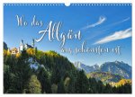 Wo das Allgäu am schönsten ist (Wandkalender 2026 DIN A3 quer), CALVENDO Monatskalender