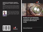 Analisi di correlazione canonica dei parametri corporei dell'anatra muta