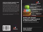 Analisi dei bisogni linguistici degli studenti di educazione fisica