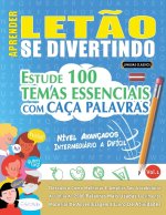 APRENDER LET?O SE DIVERTINDO! - NÍVEL AVANÇADOS
