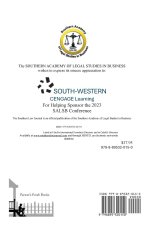 Southern Law Journal, Fall 2024