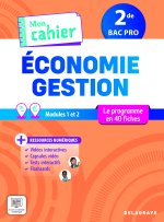Mon cahier d'Économie-Gestion 2de Bac Pro (2025) - Pochette élève