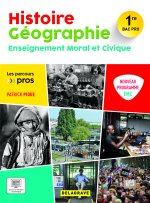 Les Parcours Pros Histoire Géographie EMC 1re Bac Pro (2025) - Pochette élève
