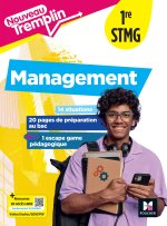 Tremplin - MANAGEMENT - 1re STMG - Ed. 2025 - Livre élève