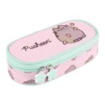Piórnik saszetka usztywniona z wewnętrzną klapką. Pusheen Pink
