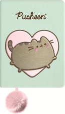 Notatnik pluszowy A5 96 kartek. Pusheen. Wydawnictwo St. Majewski