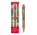 Bodleian Libraries: High Jinks Bookshelves Boxed Decorative Ballpoint Pen
