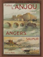 Affiche du Château d'Angers en Anjou