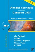 Annales des Concours 2025 – MP Physique, Modélisation et Chimie
