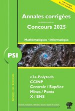 Annales des Concours 2025 – PSI Mathématiques et Informatique