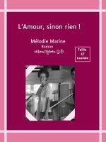 L'Amour, sinon rien !