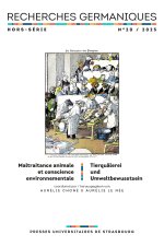 Recherches germaniques hors-série n°20/2025