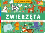 Znajdź, otwórz, zobacz. Zwierzęta. Akademia Mądrego Dziecka