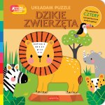 Dzikie zwierzęta.Układam puzzle. Akademia mądrego dziecka