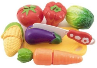 Zelenina krájecí s prkénkem, nožem (Zabawka)