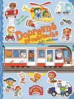Zošit s nálepkami: Dopravné prostriedky