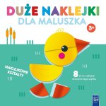 Duże naklejki dla maluszka. Kaczuszka 3+