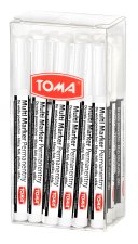 Paczka Marker permanentny biały soft 1,5mm 20szt.
