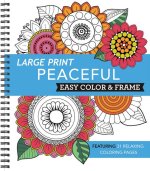 Large Print Easy Color & Frame - Peaceful