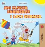 I Love Summer (Danish English Bilingual Children's Book)