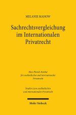Sachrechtsvergleichung im Internationalen Privatrecht